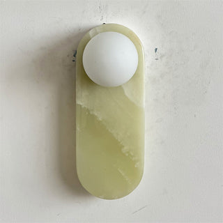 Syraeia Applique Murale Marbre Jade Minimaliste Moderne-Luire