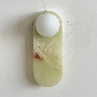 Syraeia Applique Murale Marbre Jade Minimaliste Moderne-Luire