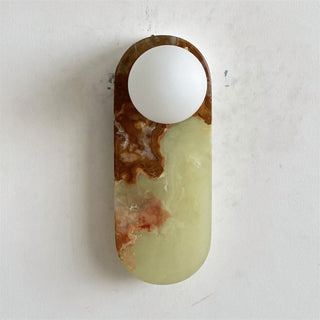 Syraeia Applique Murale Marbre Jade Minimaliste Moderne-Luire