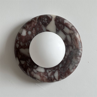 Bvlgari Applique Murale Moderne Minimaliste Evenir en Marbre Violet