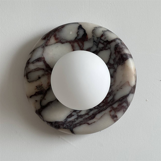 Bvlgari Applique Murale Moderne Minimaliste Evenir en Marbre Violet