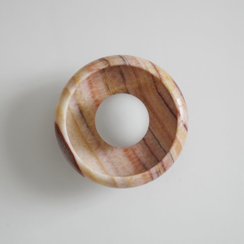 Onvix Natural Onyx Wall Light-Neutral Decor