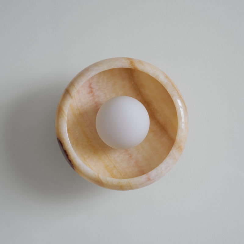 Onvix Natural Onyx Wall Light-Neutral Decor