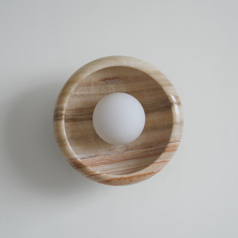 Onvix Natural Onyx Wall Light-Neutral Decor