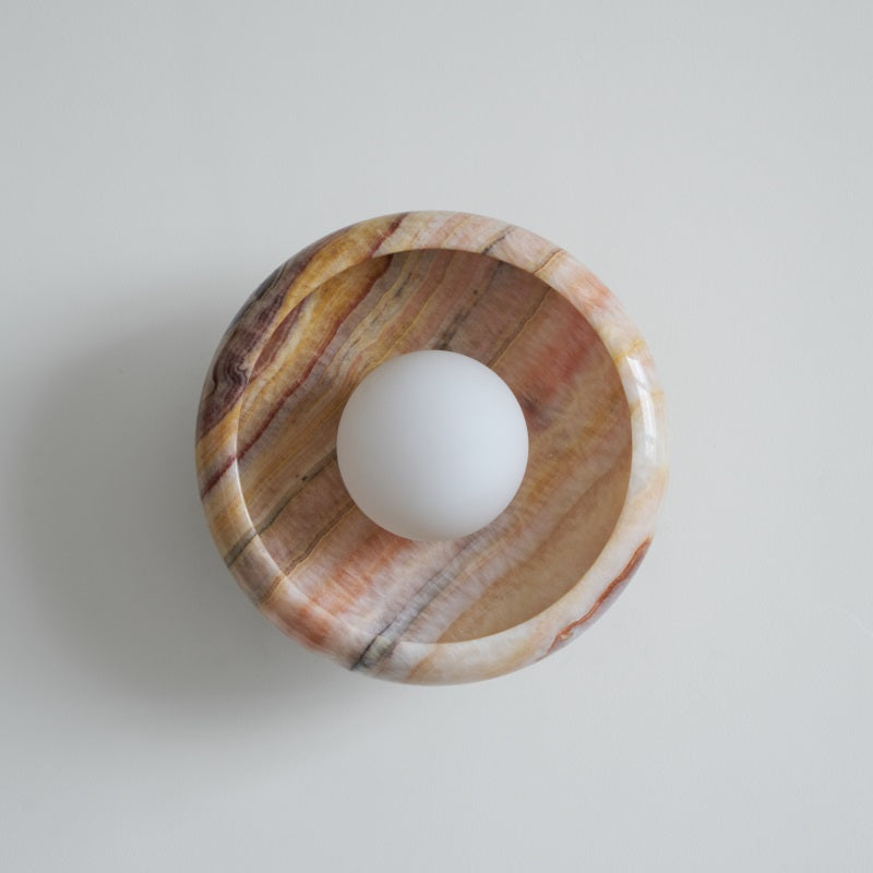 Onvix Natural Onyx Wall Light-Neutral Decor