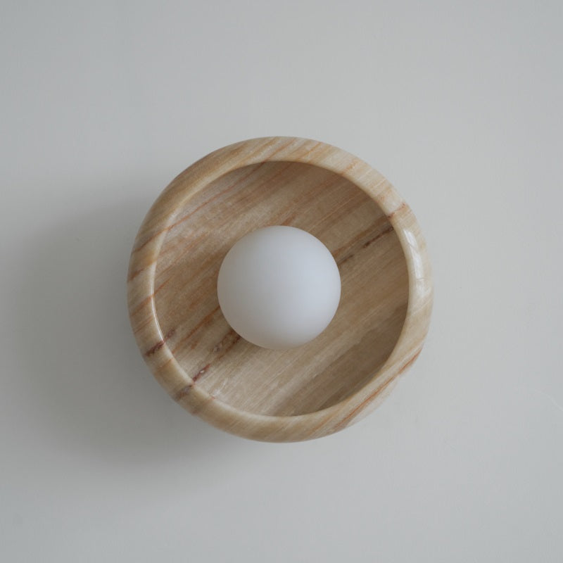 Onvix Natural Onyx Wall Light-Neutral Decor