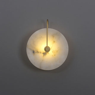 Elaris Applique Murale Globe en Albâtre-Luire