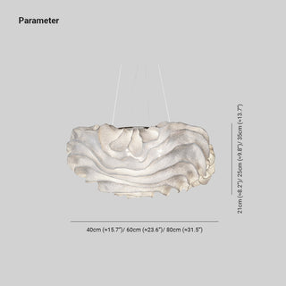 Emino Suspension Nuage Blanc. Dia 40/60/80cm-Luire