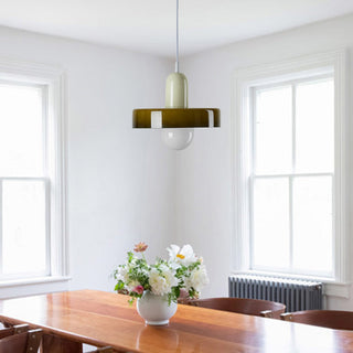 Ravelix Suspension Ronde Vintage Verre Salon-Luire