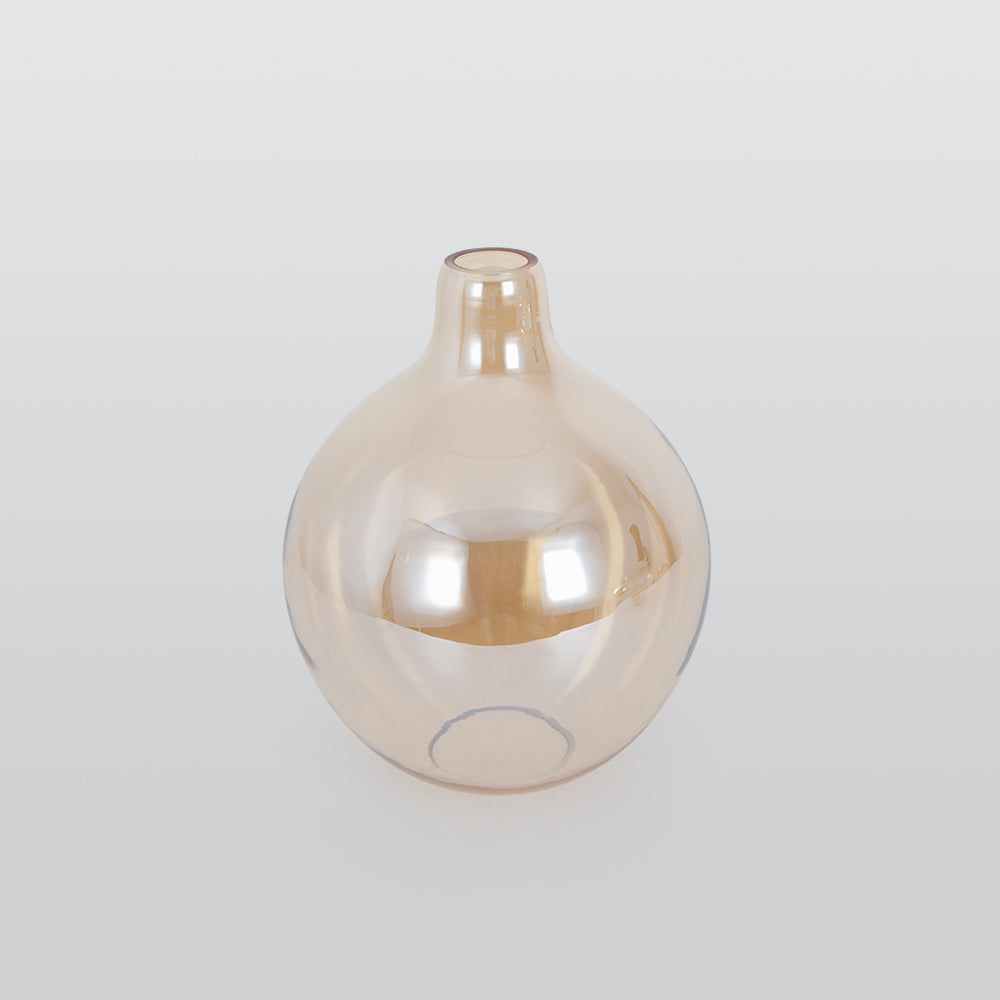 Valentina Luminaires Suspensions Dôme Moderne Métal/Verre Ambre Salon/Chambre à Coucher