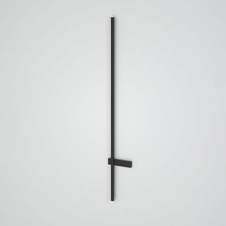Ray Applique Murale Extérieure Linéaire Minimaliste, Métal, Noir, Terrasse