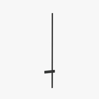 Ray Applique Murale Extérieure Linéaire Minimaliste, Métal, Noir, Terrasse