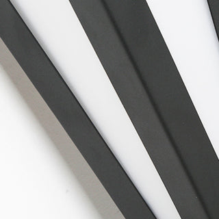 Ray Éclairage Escalier Extérieur Linéaire Moderne, Métal/Acrylique, Noir, Cour