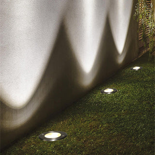 Ray Éclairage Escalier Extérieur Cylindre Moderne, Métal/Verre, Noir, Jardin