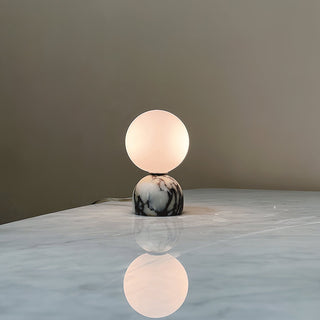 Aalia Lampe de Table Marbre Minimaliste Moderne