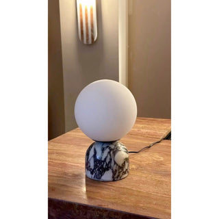 Aalia Lampe de Table Marbre Minimaliste Moderne