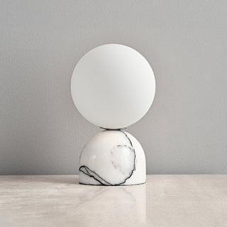 Aalia Lampe de Table Marbre Minimaliste Moderne