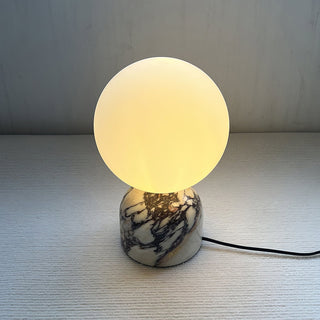 Aalia Lampe de Table Marbre Minimaliste Moderne
