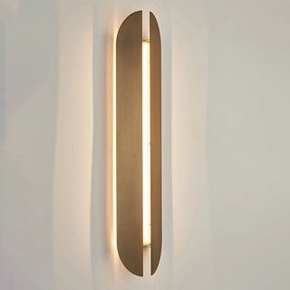 Aare Applique Murale Acier Inoxydable Naturel-Luire