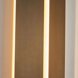 Aare Applique Murale Acier Inoxydable Naturel-Luire