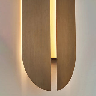 Aare Applique Murale Acier Inoxydable Naturel-Luire