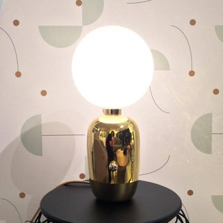 Nyxen Lampe de Table en Verre Industriel