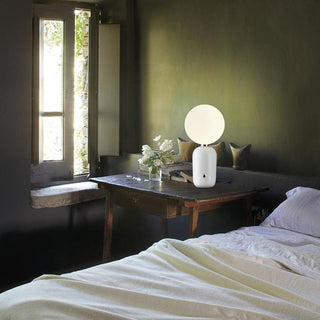 Nyxen Lampe de Table en Verre Industriel