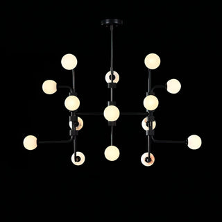 Aballs Lustre Verre Élégance Unique