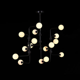 Aballs Lustre Verre Élégance Unique
