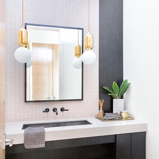 Carter Suspension en Verre Moderne