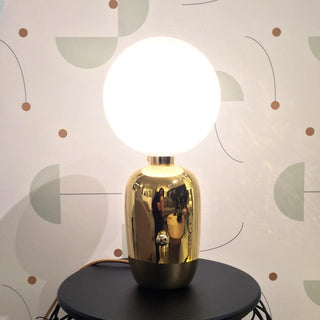 Nyxen Lampe de Table en Verre Industriel