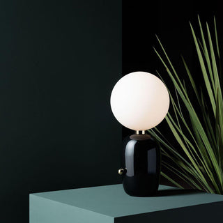 Nyxen Lampe de Table en Verre Industriel