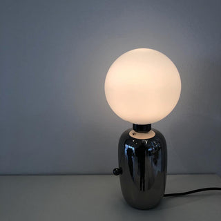 Nyxen Lampe de Table en Verre Industriel