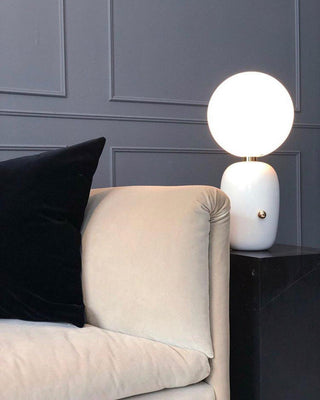 Nyxen Lampe de Table en Verre Industriel