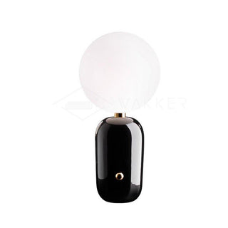 Nyxen Lampe de Table en Verre Industriel