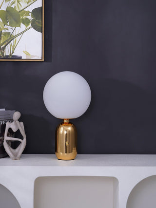 Nyxen Lampe de Table en Verre Industriel