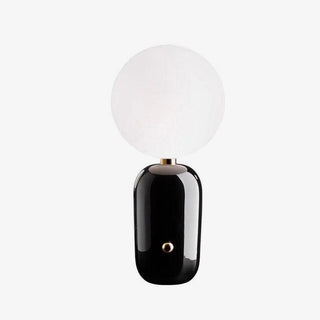 Nyxen Lampe de Table en Verre Industriel