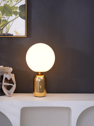 Nyxen Lampe de Table en Verre Industriel