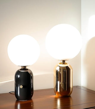 Nyxen Lampe de Table en Verre Industriel