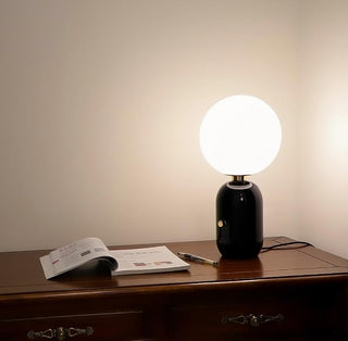 Nyxen Lampe de Table en Verre Industriel