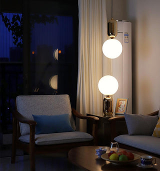 Nyxen Lampe de Table en Verre Industriel