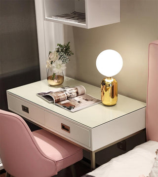 Nyxen Lampe de Table en Verre Industriel