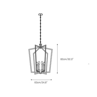 Abbotswell Lustre Traditionnel Moderne Laiton