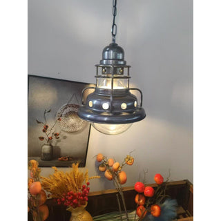 Abeleisa Suspension Métal Industrielle Chic