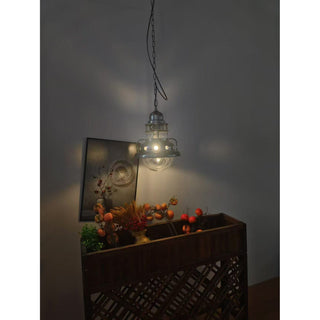 Abeleisa Suspension Métal Industrielle Chic