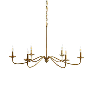 Alshaarae Lustre Métal Laiton Industriel Vintage-Luire