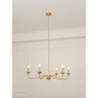 Alshaarae Lustre Métal Laiton Industriel Vintage-Luire