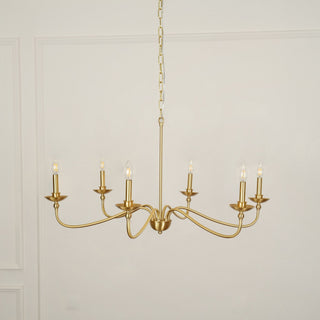 Alshaarae Lustre Métal Laiton Industriel Vintage-Luire