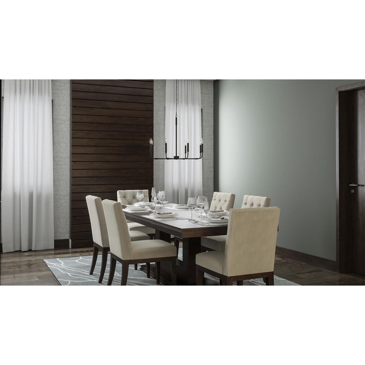 Abner Lustre Industriel Moderne Laiton