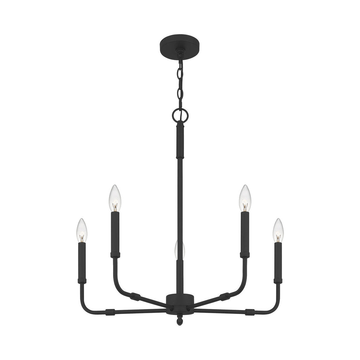 Abner Lustre Industriel Moderne Laiton